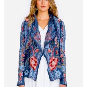 NWT Johnny Was Syelles Short Hoodie